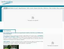 Tablet Screenshot of location-meuble-cote-azur.com